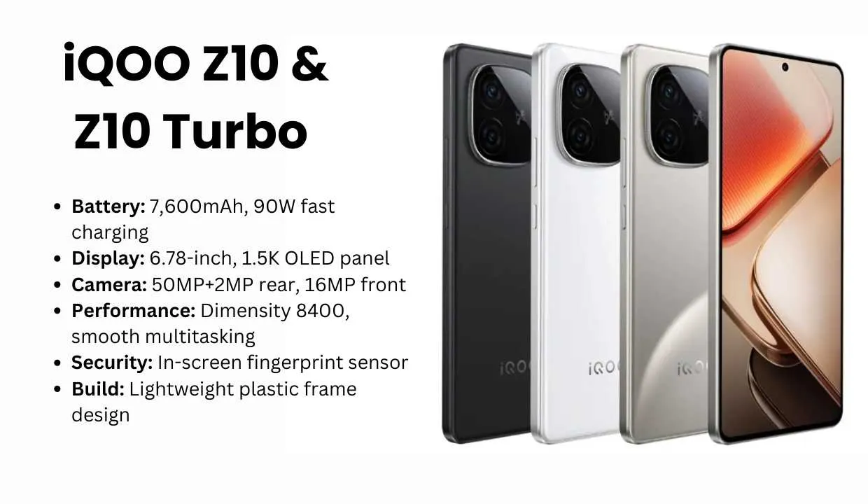 iQOO Z10 & Z10 Turbo