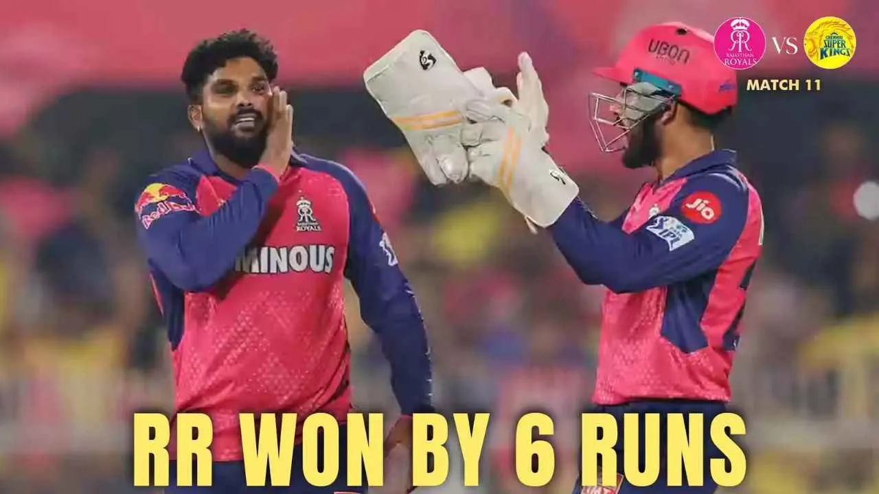 RR vs CSK Highlights