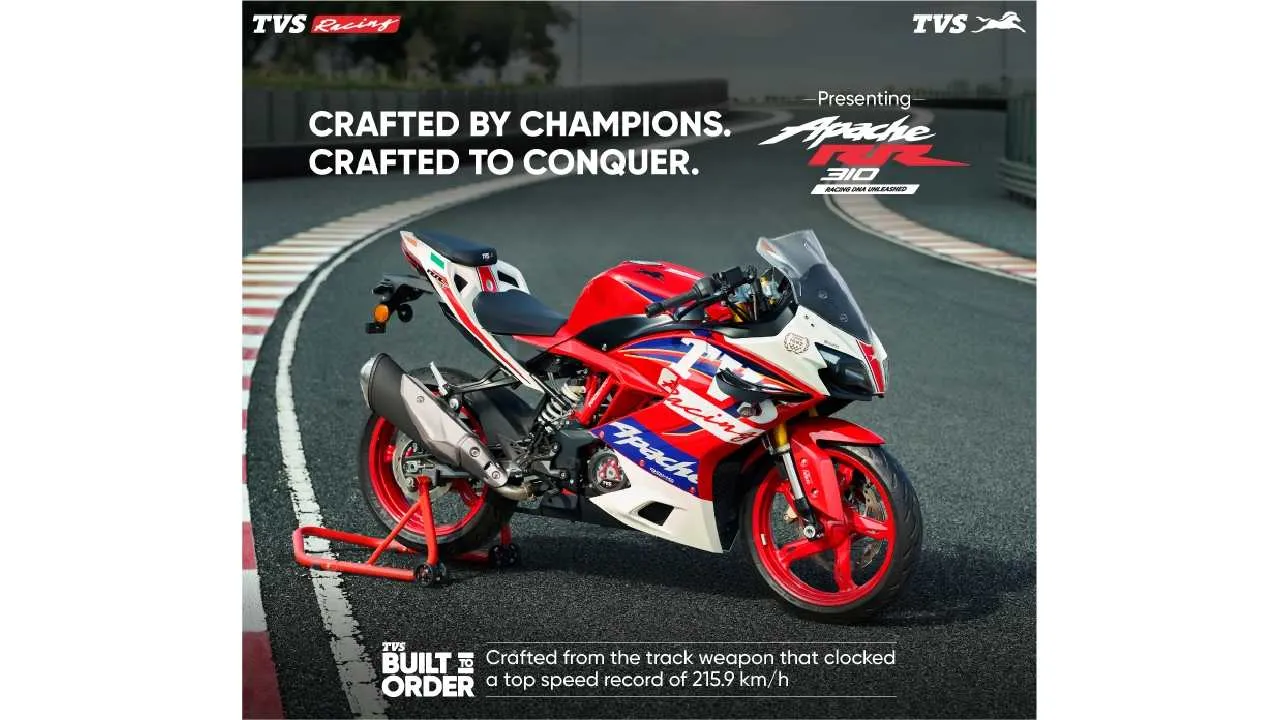 2025 TVS Apache RR 310