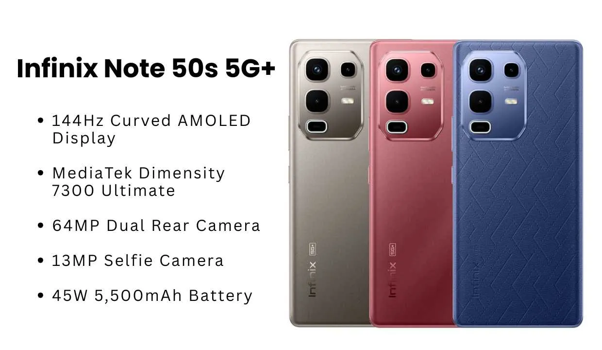 Infinix Note 50s 5G+