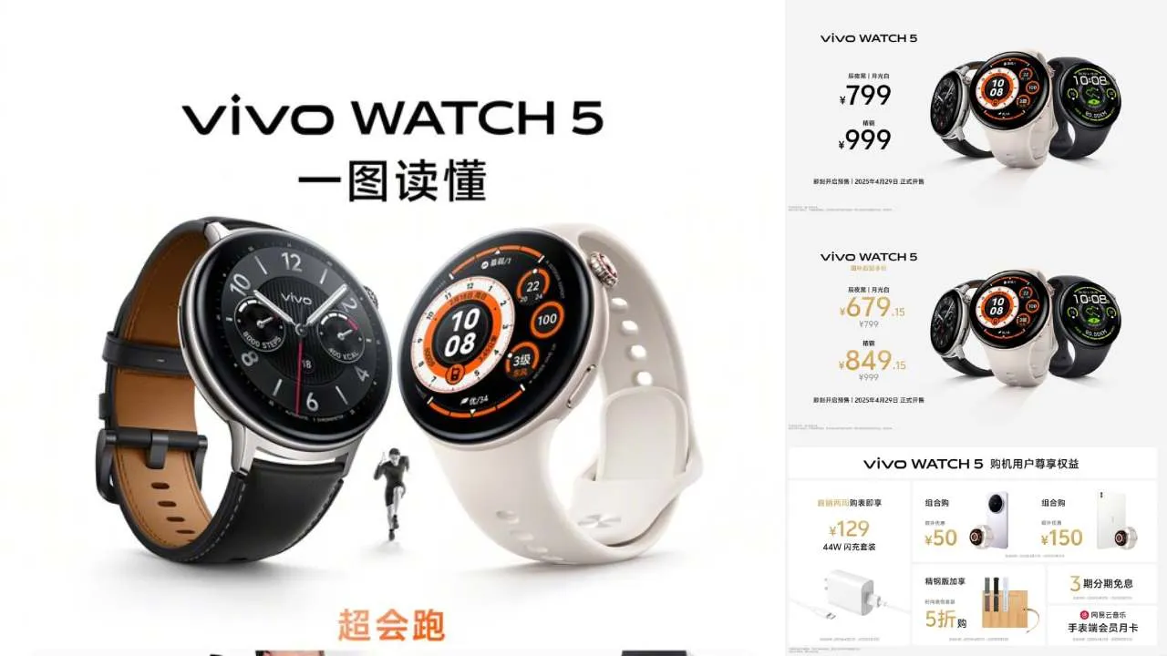 Vivo Watch 5