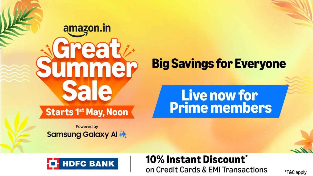 Amazon Great Summer Sale 2025