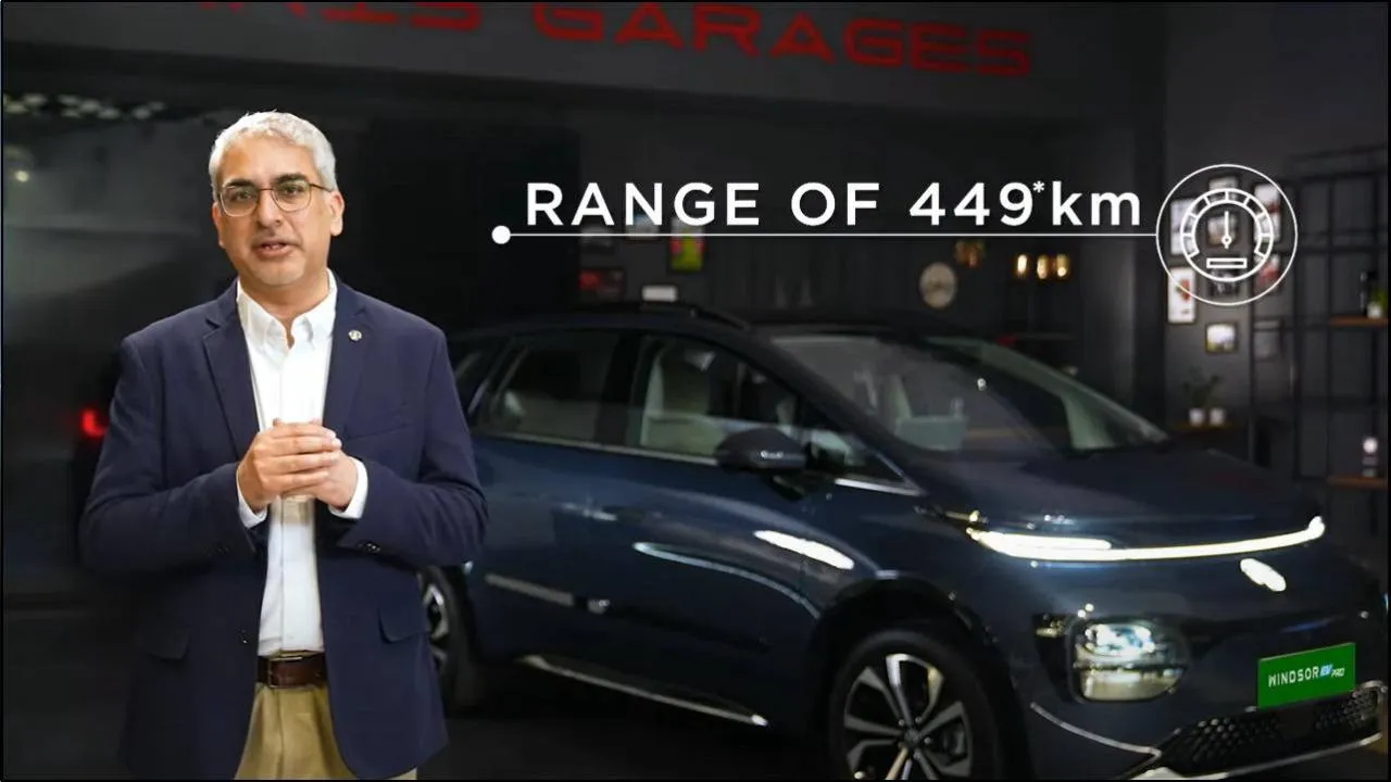 JSW MG Windsor Pro EV