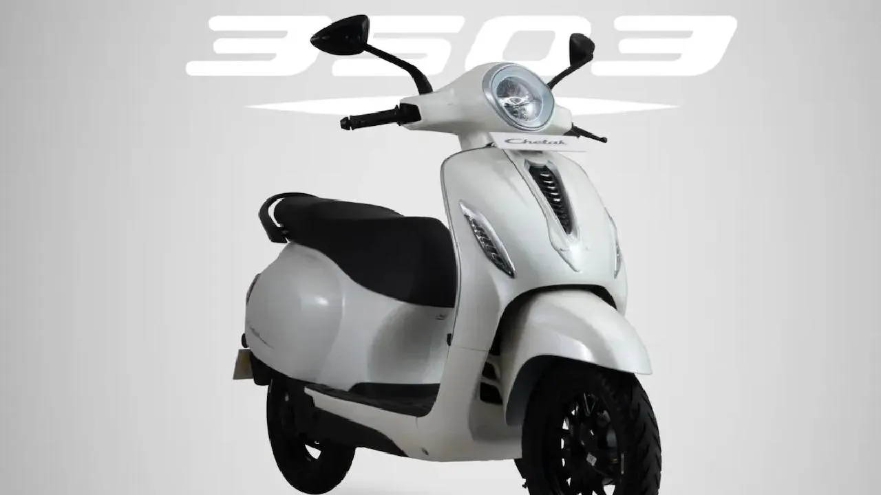 TVS iQube vs Bajaj Chetak 3503