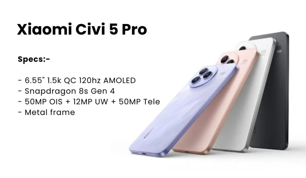 Xiaomi Civi 5 Pro