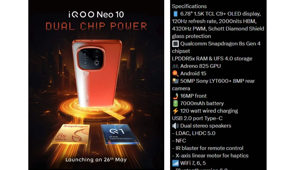 iQOO Neo 10