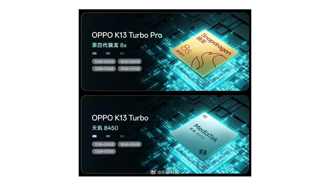 OPPO K13 Turbo Series