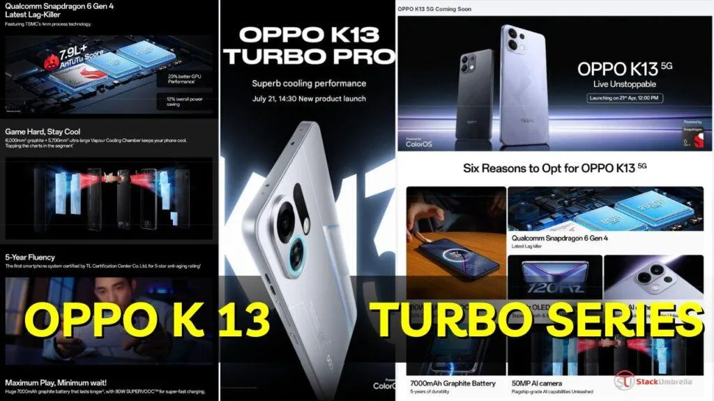 OPPO K13 Turbo Series
