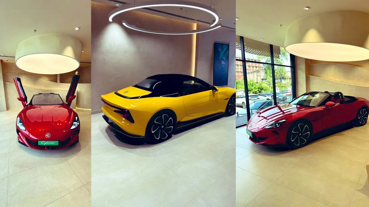 MG Cyberster track test 