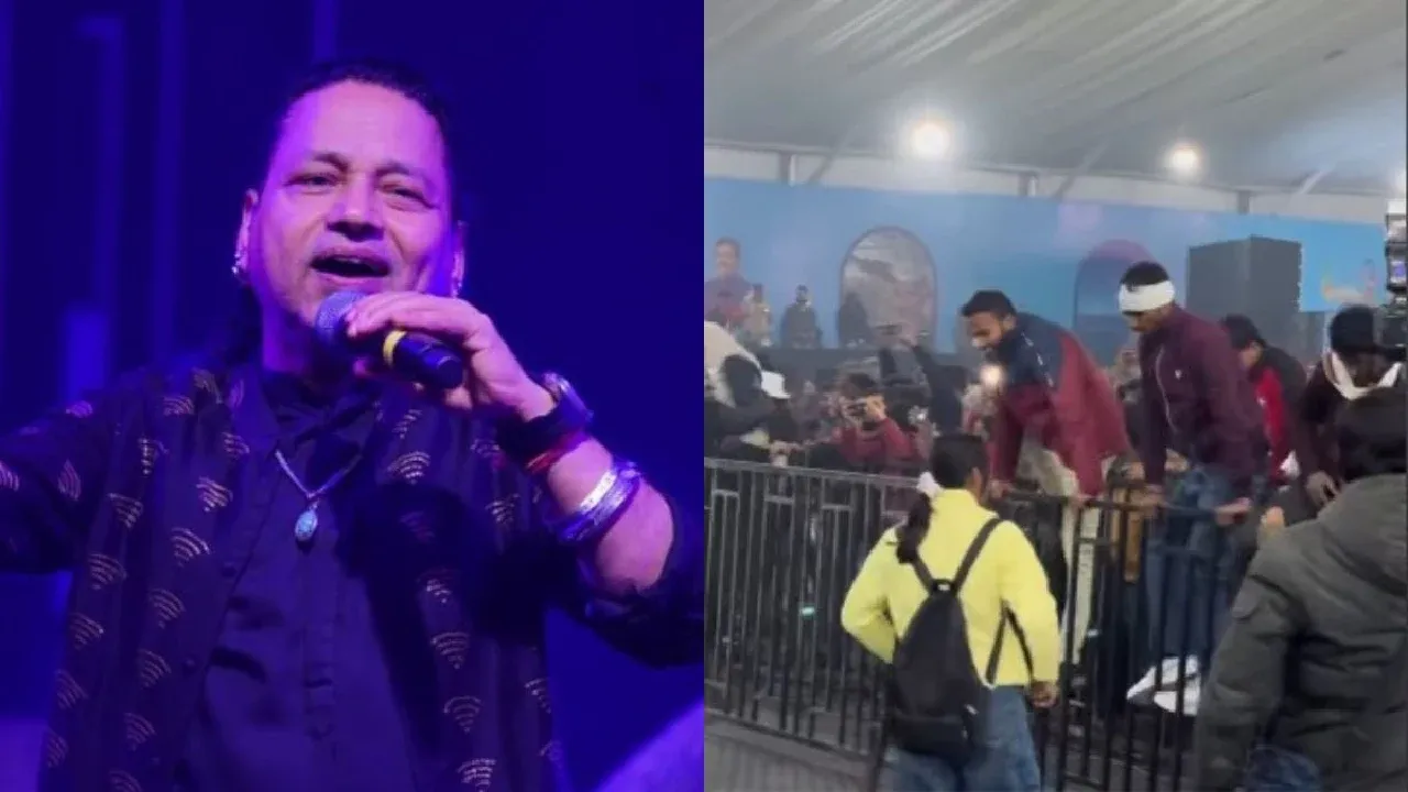 Kailash Kher at Gwalior concert