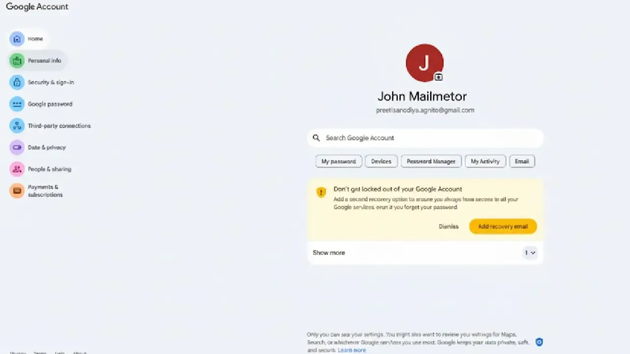 Gmail Username Change Update