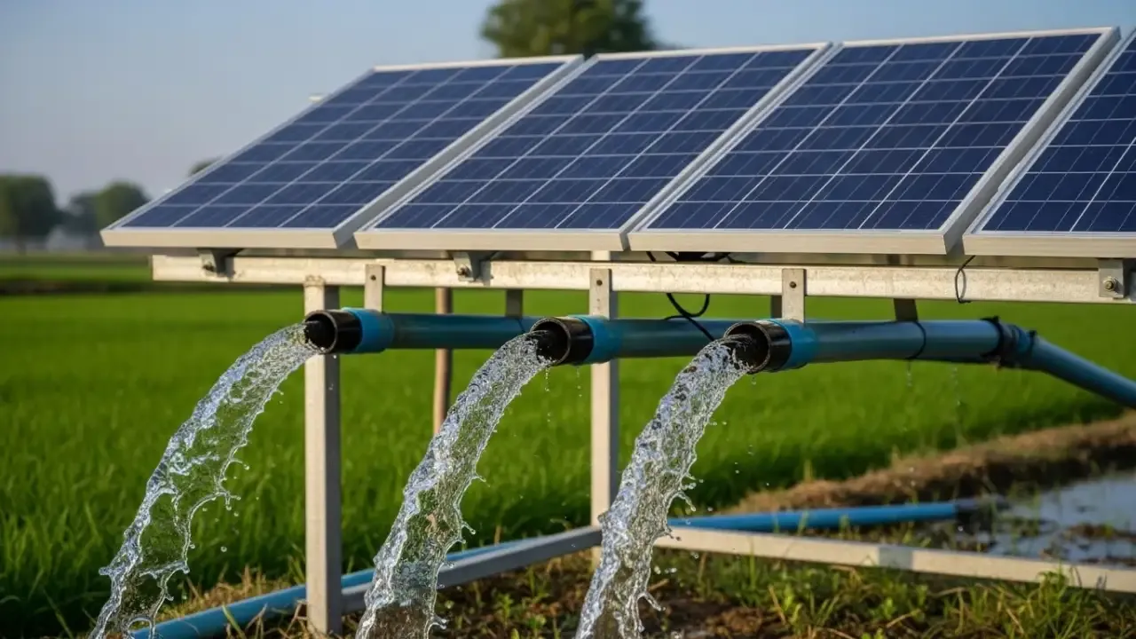 UP solar pump subsidy 2025