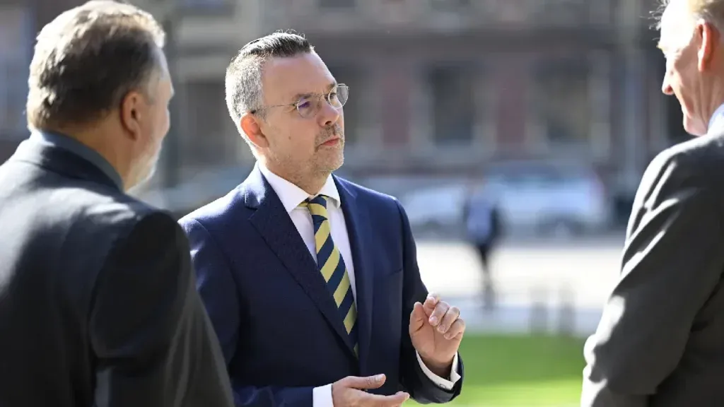 Lund University's Vice-Chancellor, Erik Renstr&ouml;m