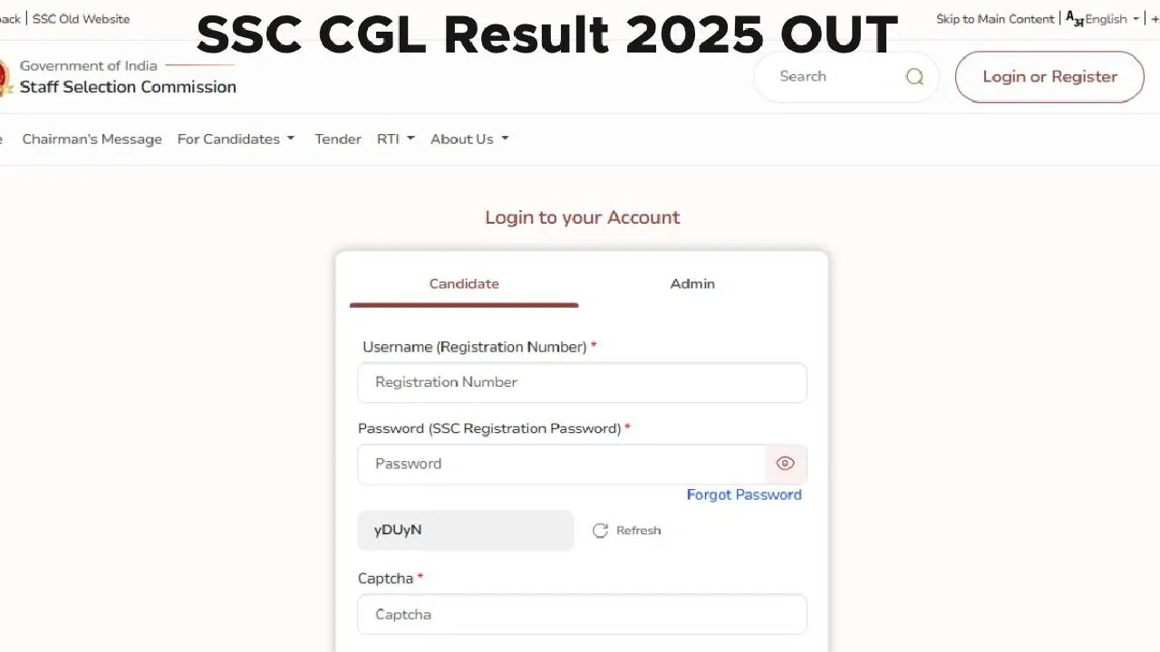 SSC CGL SSC CHSL Results Out