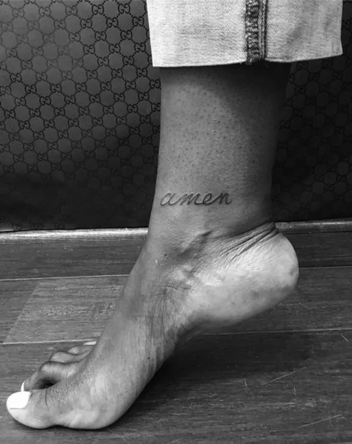 Amen tattoo