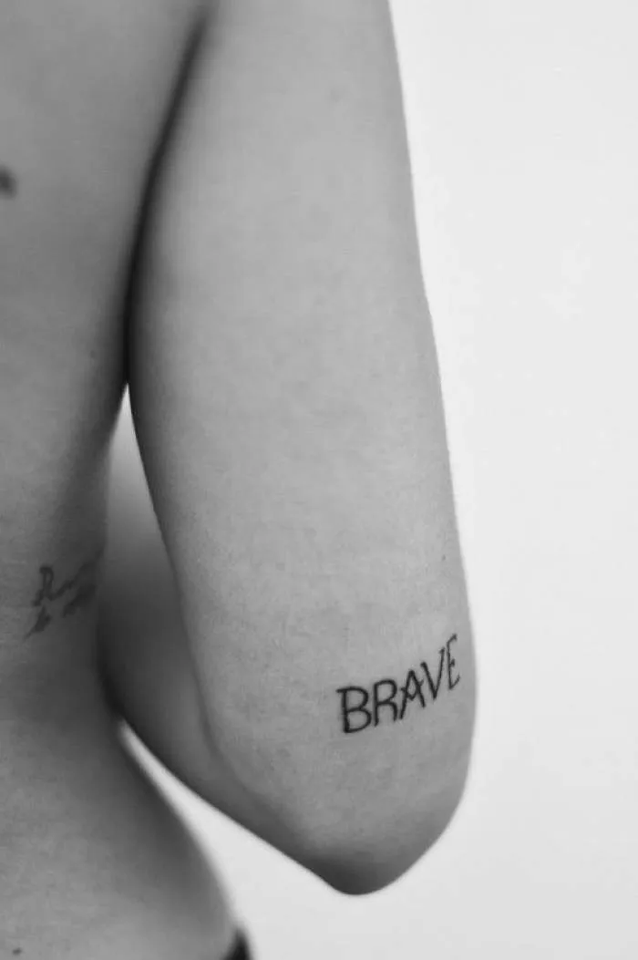 brave tattoo