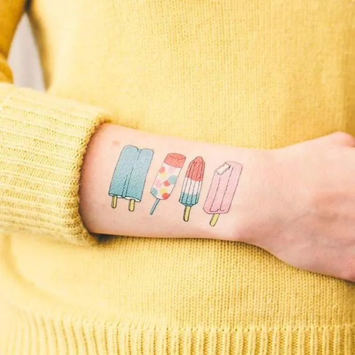 food lover tattoo