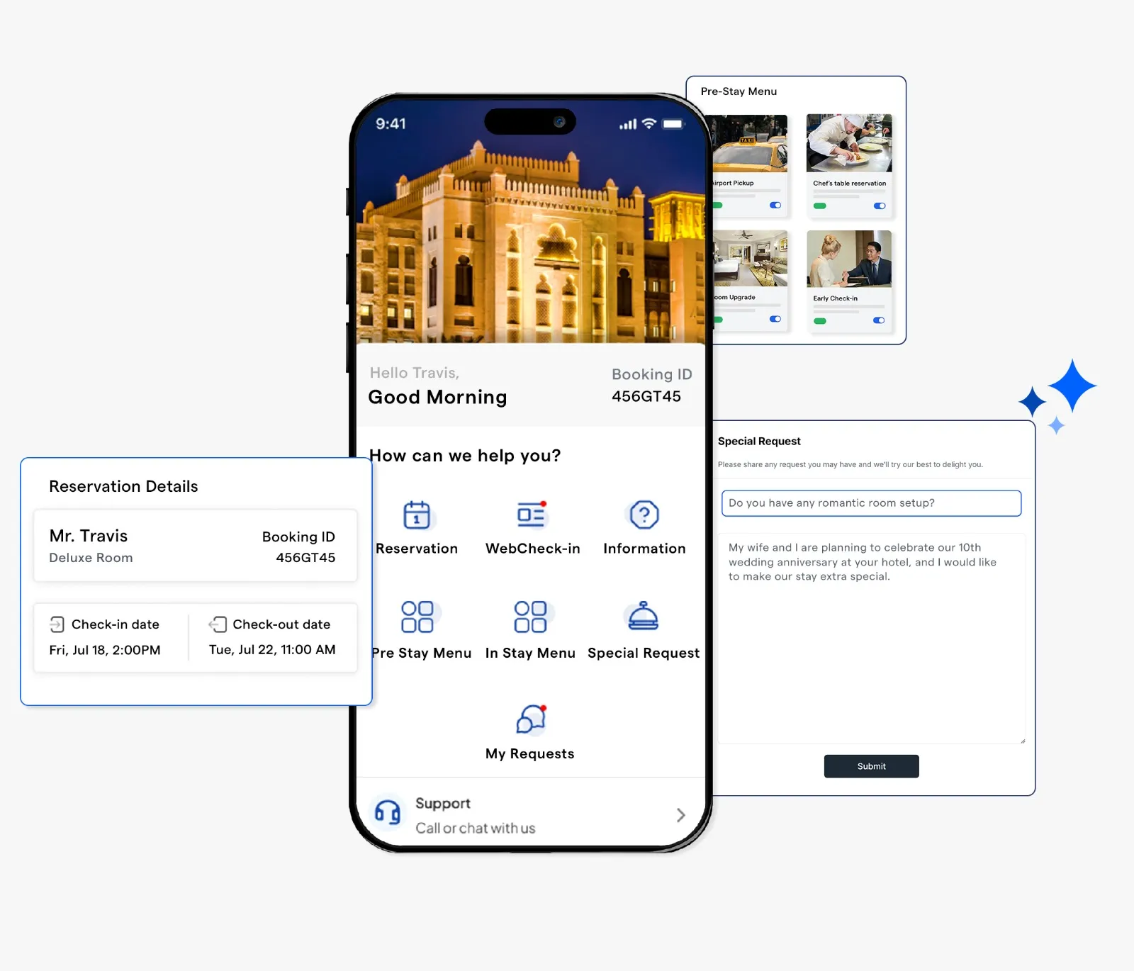 Guestara app