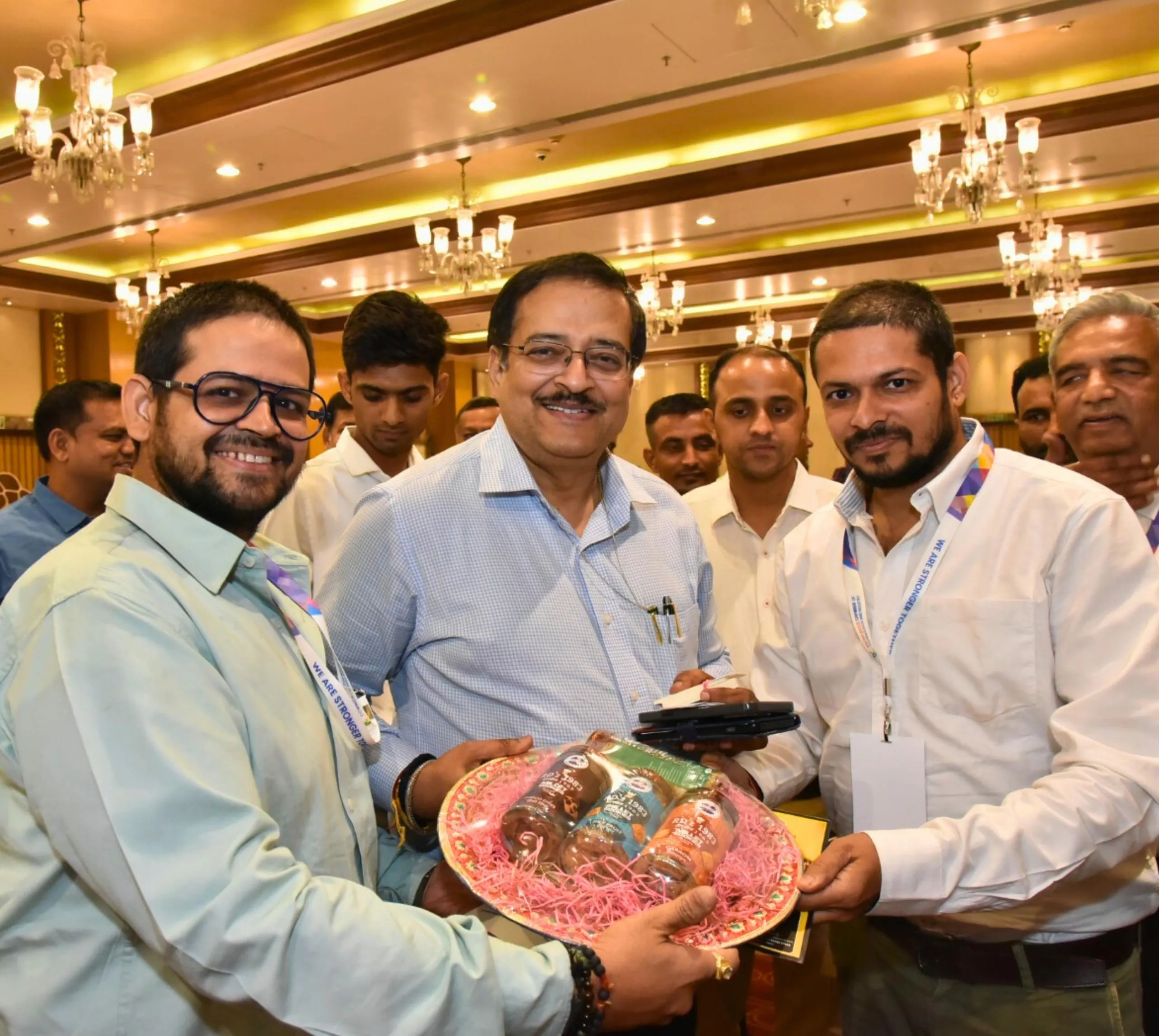 Amit Soni with IAS Secretary to MOFPI Dr. Subrata Gupta 