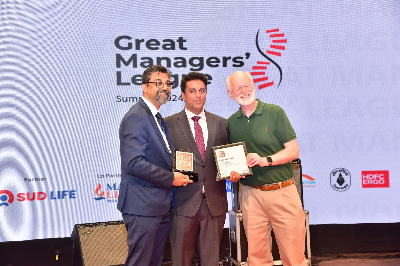 Vineet Jain at the Great Managers' League