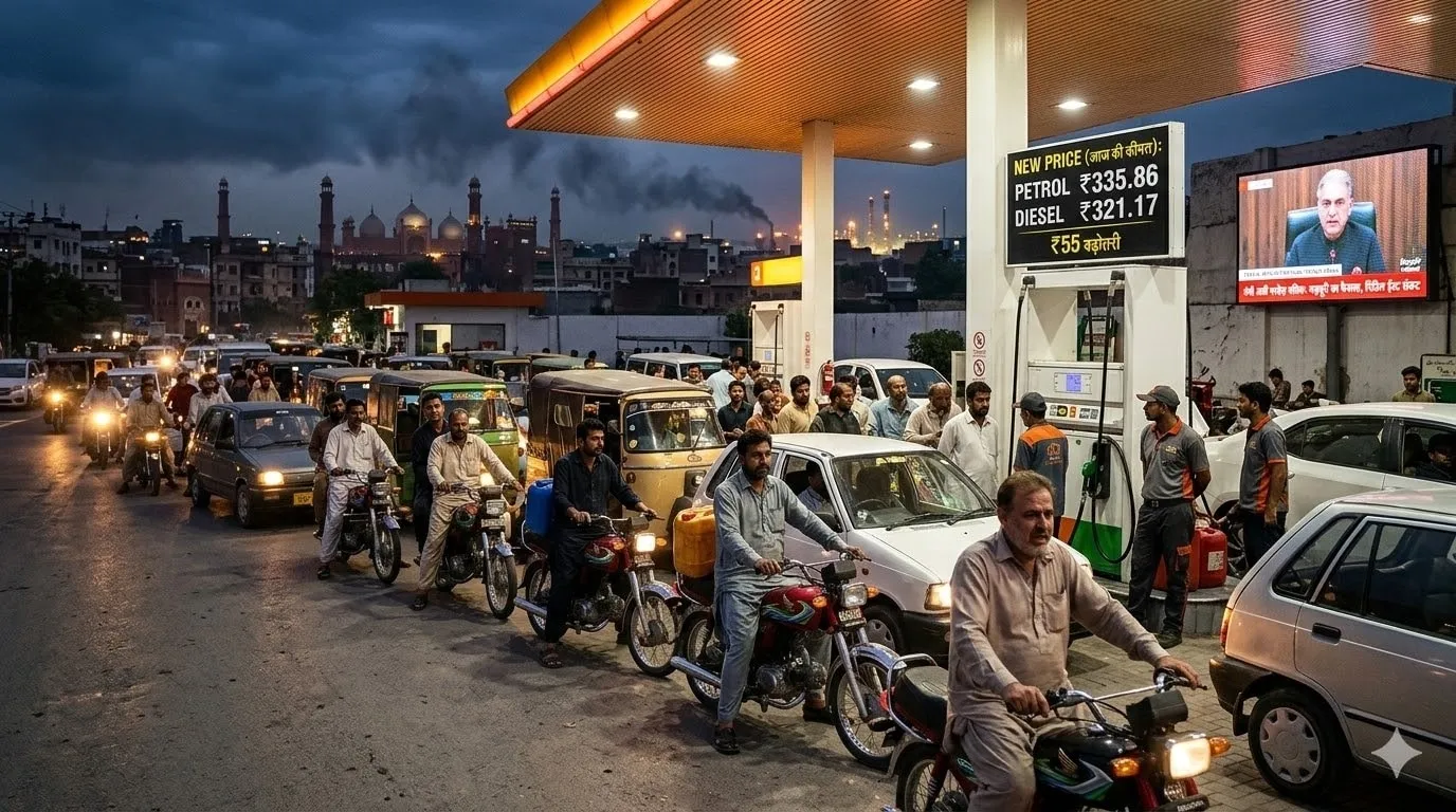 पाकिस्तान में हाहाकार! पेट्रोल-डीजल रेट में बंपर इजाफा, भारत से 3 गुना  ज्यादा पहुंचा रेट | retail fuel price hike in Pakistan amid middle east  tension isran Israel war petrol diesel rate