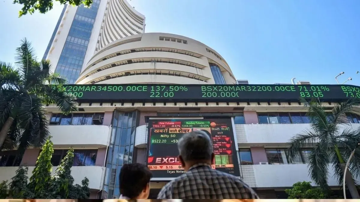 Sensex soars 493 points, Nifty rises to 22,464 after 31-month biggest  decline last week | Stocks in focus | Business News – India TV