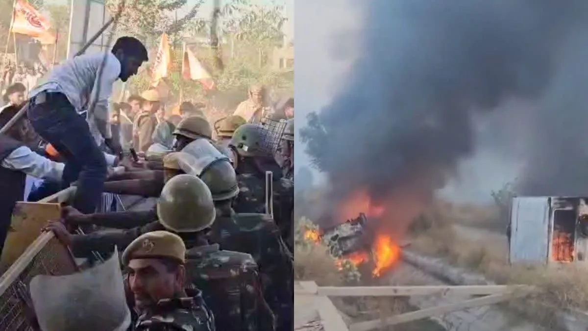 एथेनॉल फैक्ट्री का विरोध, इंटरनेट सेवाएं आज भी बंद, 7 लोंगो को पुलिस ने  किया डिटेन, कई घायल पुलिसकर्मी हनुमानगढ़ रेफर