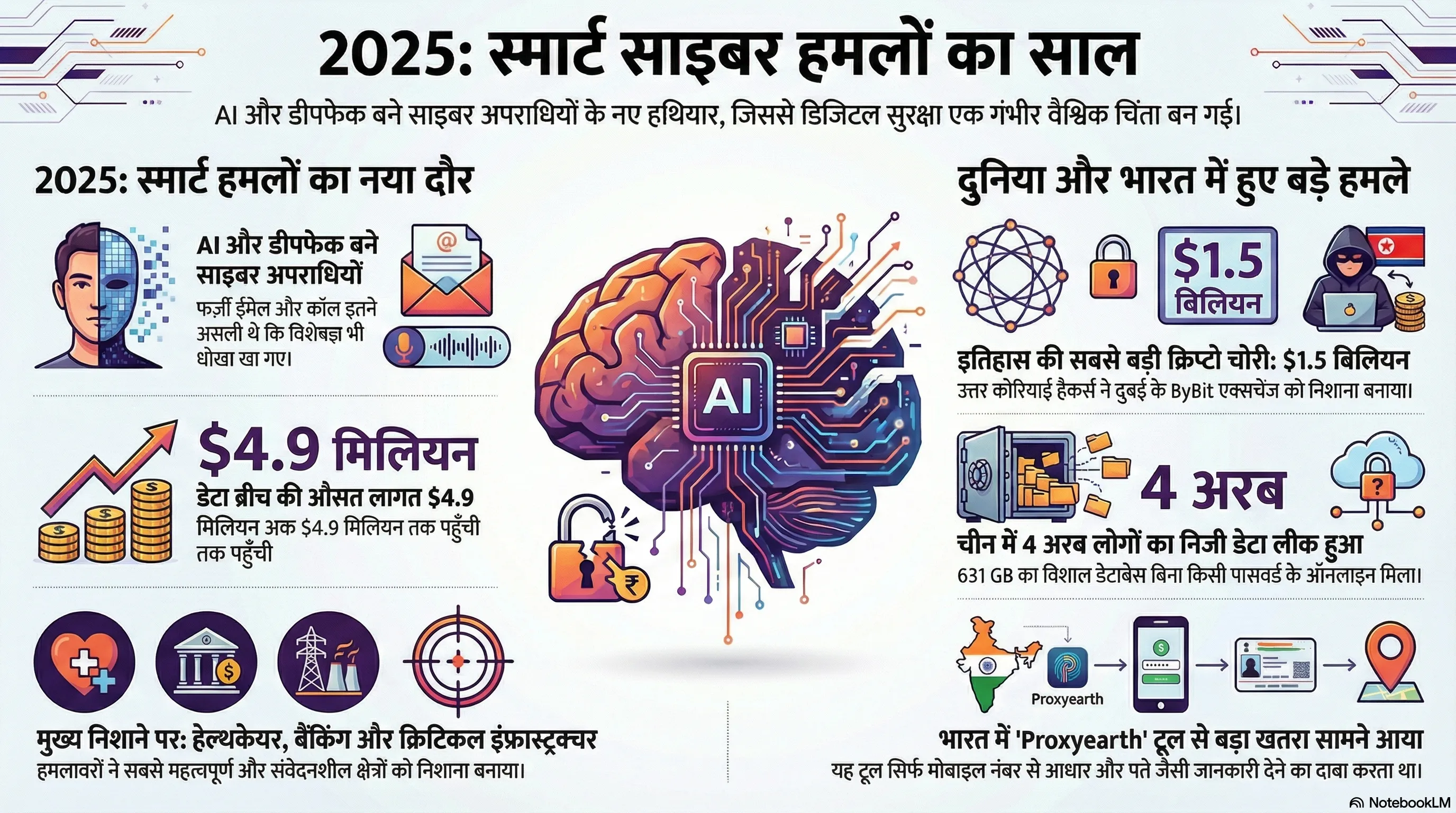 Yearender 2025: साइबर अटैक्स का सबसे खतरनाक साल! AI, रैनसमवेयर और डेटा लीक  ने बढ़ाई चिंता