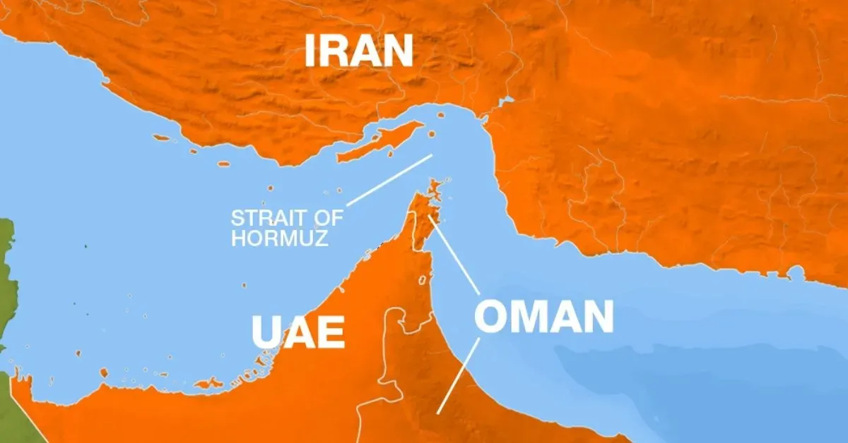 Strait of Hormuz: होर्मुज स्ट्रेट की World Map में क्या है लोकेशन, और किन  देशों के बीच है स्थित? देखें
