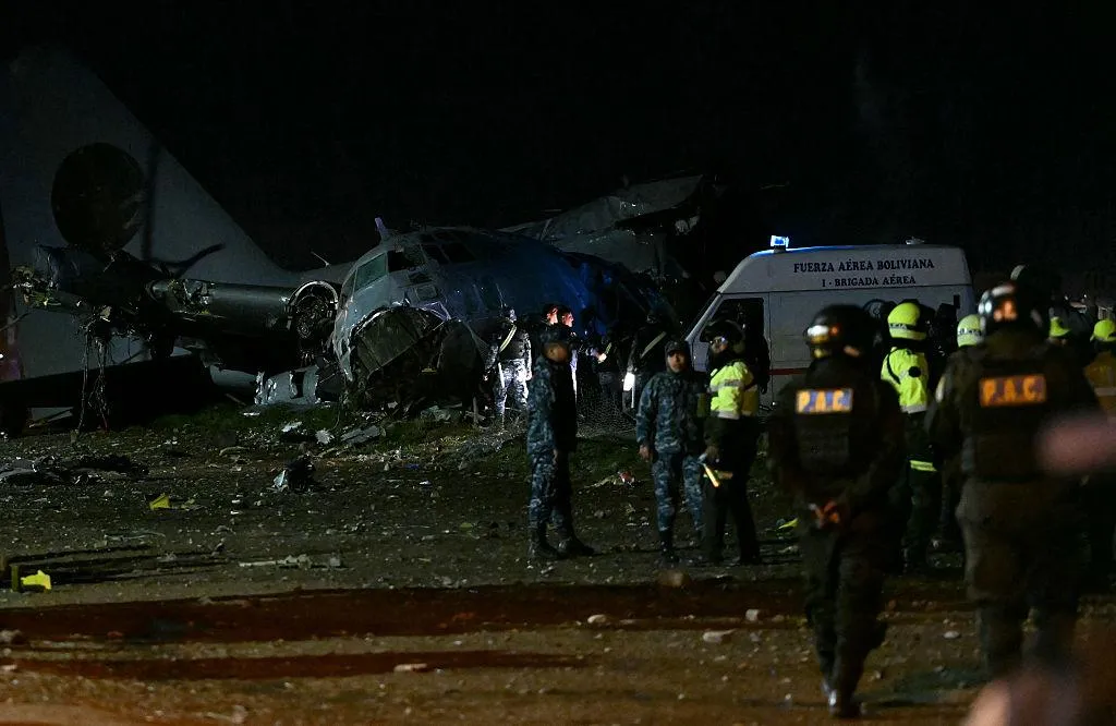 BOLIVIA-AIRPLANE-ACCIDENT