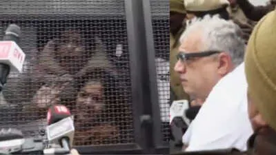 हिरासत में लिए गए डेरेक, महुआ, शताब्दी, ED की रेड के खिलाफ गृह मंत्री शाह  के कार्यालय के बाहर दे रहे थे धरना | Times Now Navbharat