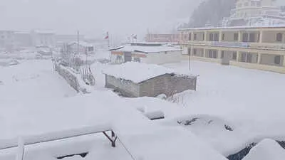 Met: Met Forecasts Heavy Snowfall In Uttarakhand Hills | Dehradun ...