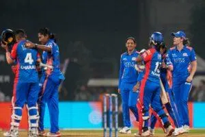 WPL 2026: हरमनप्रीत और ब्रंट के तूफान में उड़ी दिल्ली, MI को मिली पहली जीत  | Harmanpreet kaur nat sciver-brunt innings