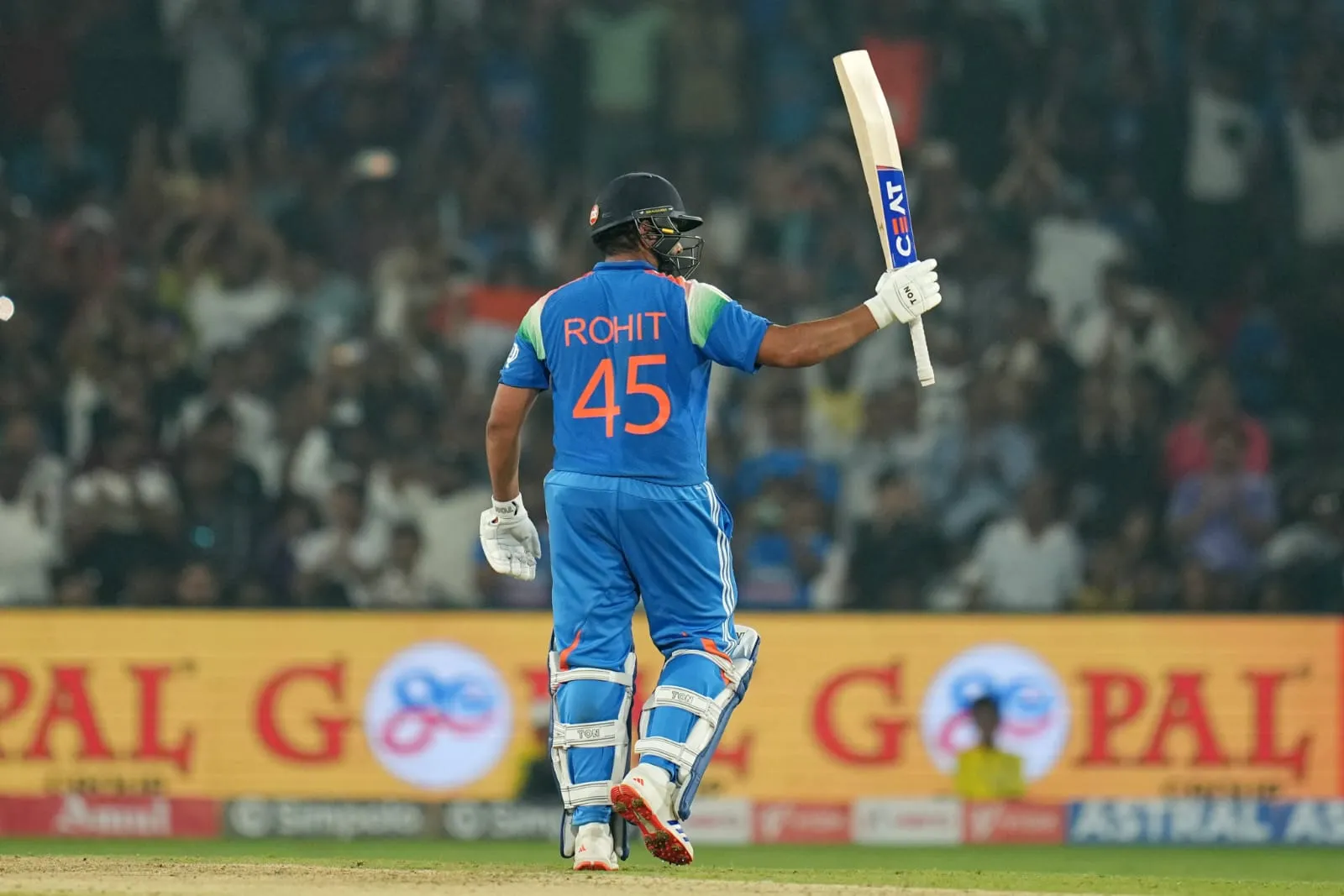 Under pressure, Rohit Sharma comes up with a diamond