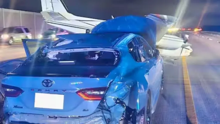 फ्लोरिडा: इमरजेंसी लैंडिंग के दौरान छोटा विमान हाईवे पर कार से टकराया,  महिला घायल – Pradesh Today