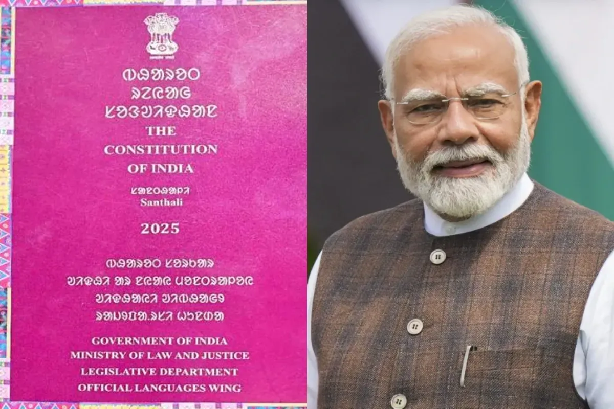 PM Modi ने संथाली में संविधान के प्रकाशन को सराहया