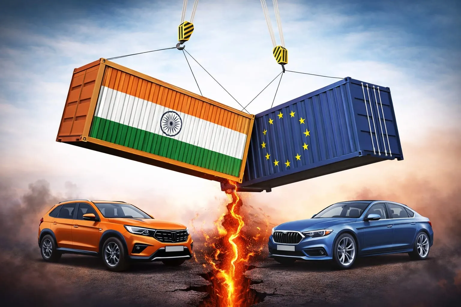 India-EU ट्रेड डील से कार कंपनियों के लिए खड़ी हो सकती है मुसीबत, ये है वजह  | European carmakers caution against restricted India EU trade deal