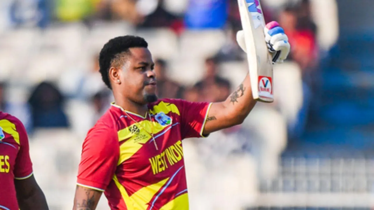 Shimron Hetmyer Became 1st West Indies Batter To Fastest T20 Wc Fifty In  T20 World Cup - T20 World Cup में शिमरोन हेटमायर ने रचा इतिहास, वेस्टइंडीज  के लिए ऐसा कारनामा करने