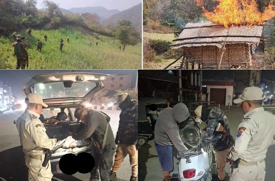 मणिपुर में नष्ट की गई आठ एकड़ अफीम की खेती - Birsa Bhumi