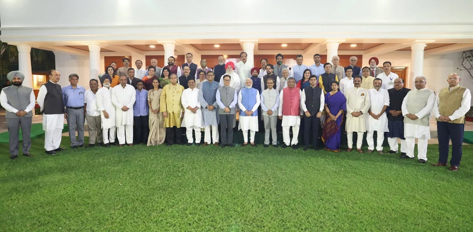 Modi With Delegates