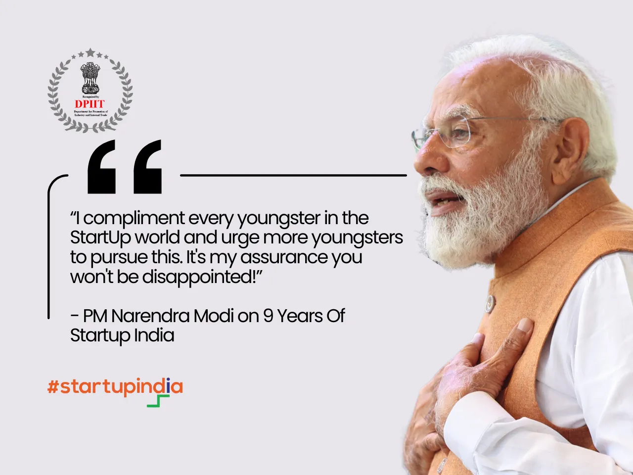 Modi Quote on Startup India 
