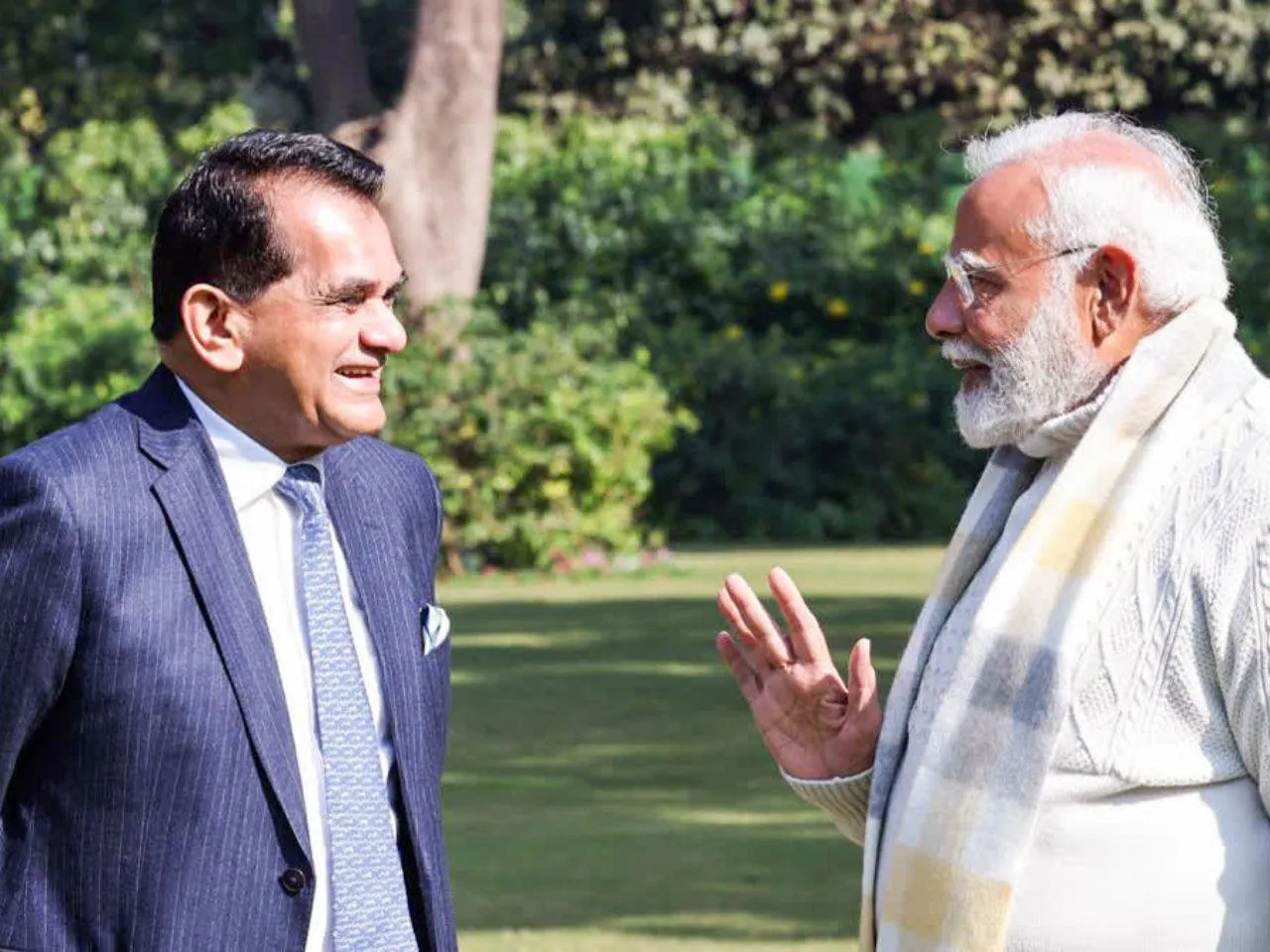 Amitabh Kant with Modi