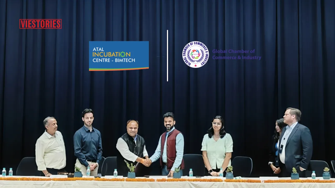 AIC-BIMTECH Signs MoU With GCCI To Take Indian Startups Global
