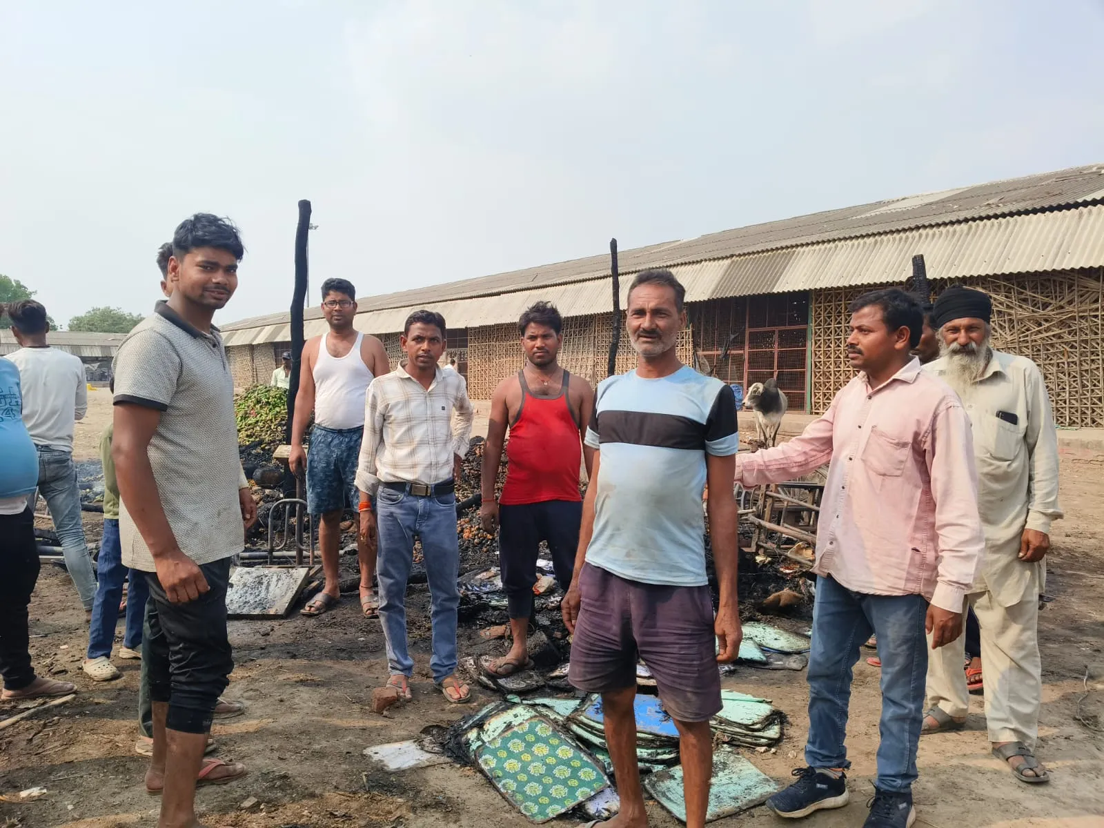 जलालाबाद मंडी में जली मेहनत 