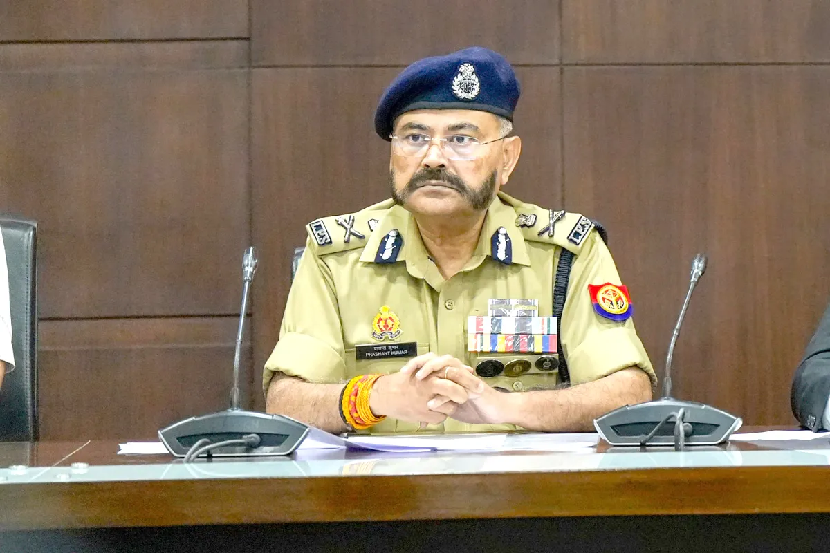 UP POLICE DGP PRASHANT KUMAR