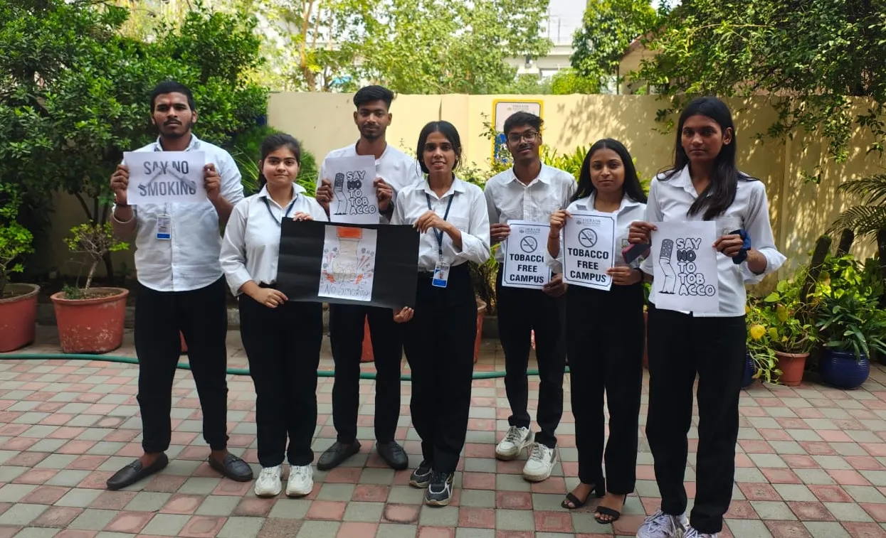 No smoking campain in noida