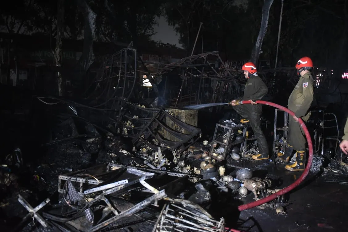 delhi haat fire 