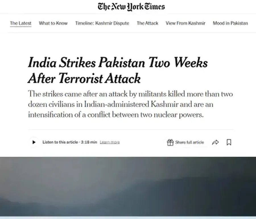 THE NEW YARK TIMES