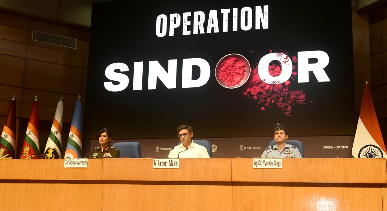 VIKRAM MISRI, VIDESH SACHIV, OPERATION SINDOOR, PRESS CONFRENCE