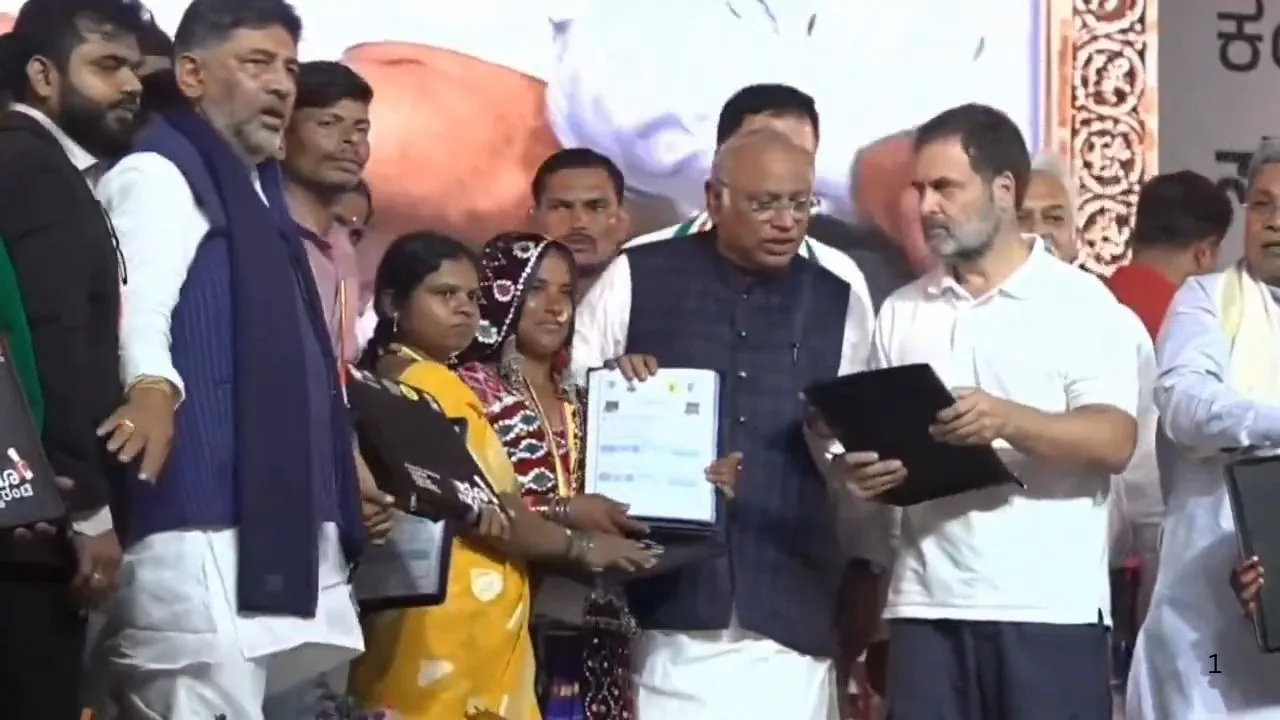 Rahul Gandhi Congress Public meeting, Karnataka